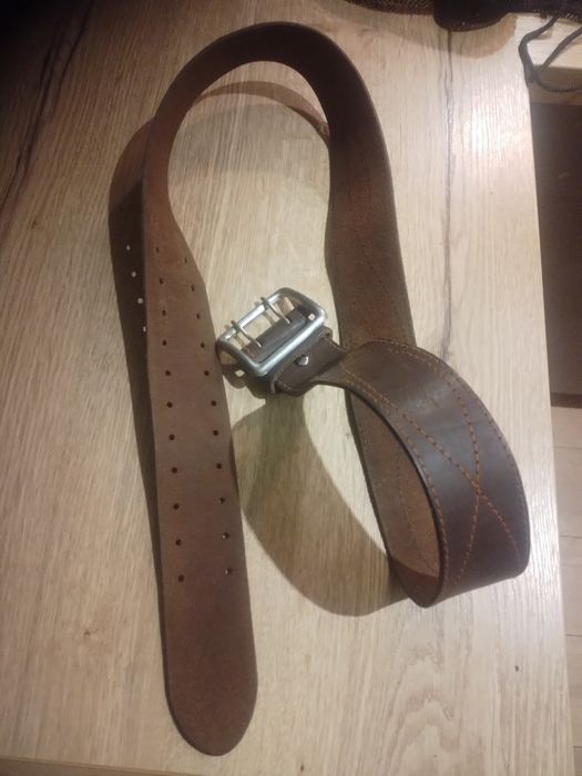 Ремень кожанный офицерский