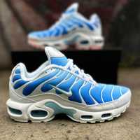 Кросівки жіночі Nike Air Max TN Plus White Blue Кроссовки женские