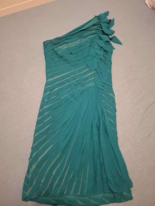 Sukienka koktajlowa na wesele jedwab