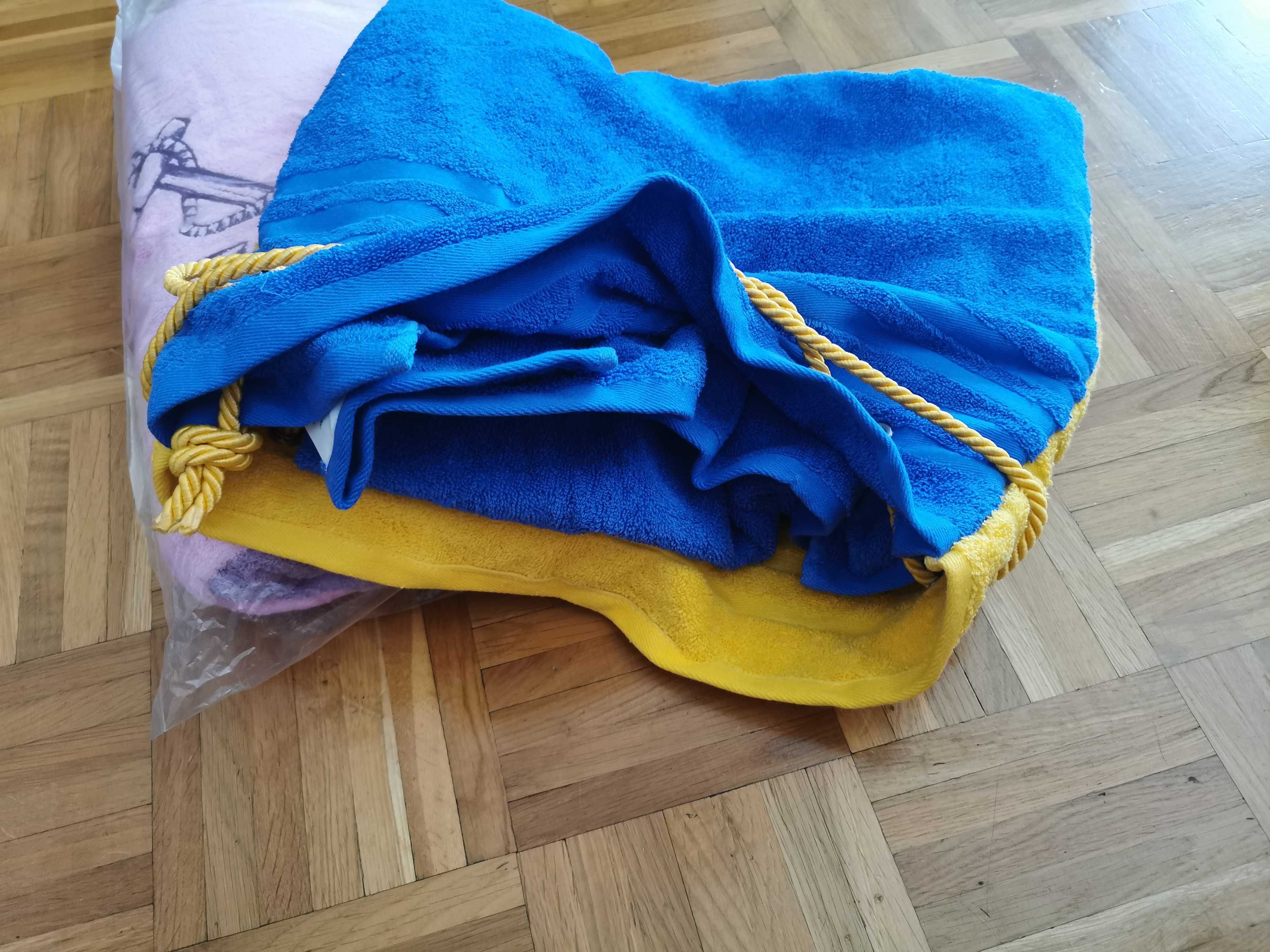 Praktyczna torba- ręcznik 2w1 zestaw