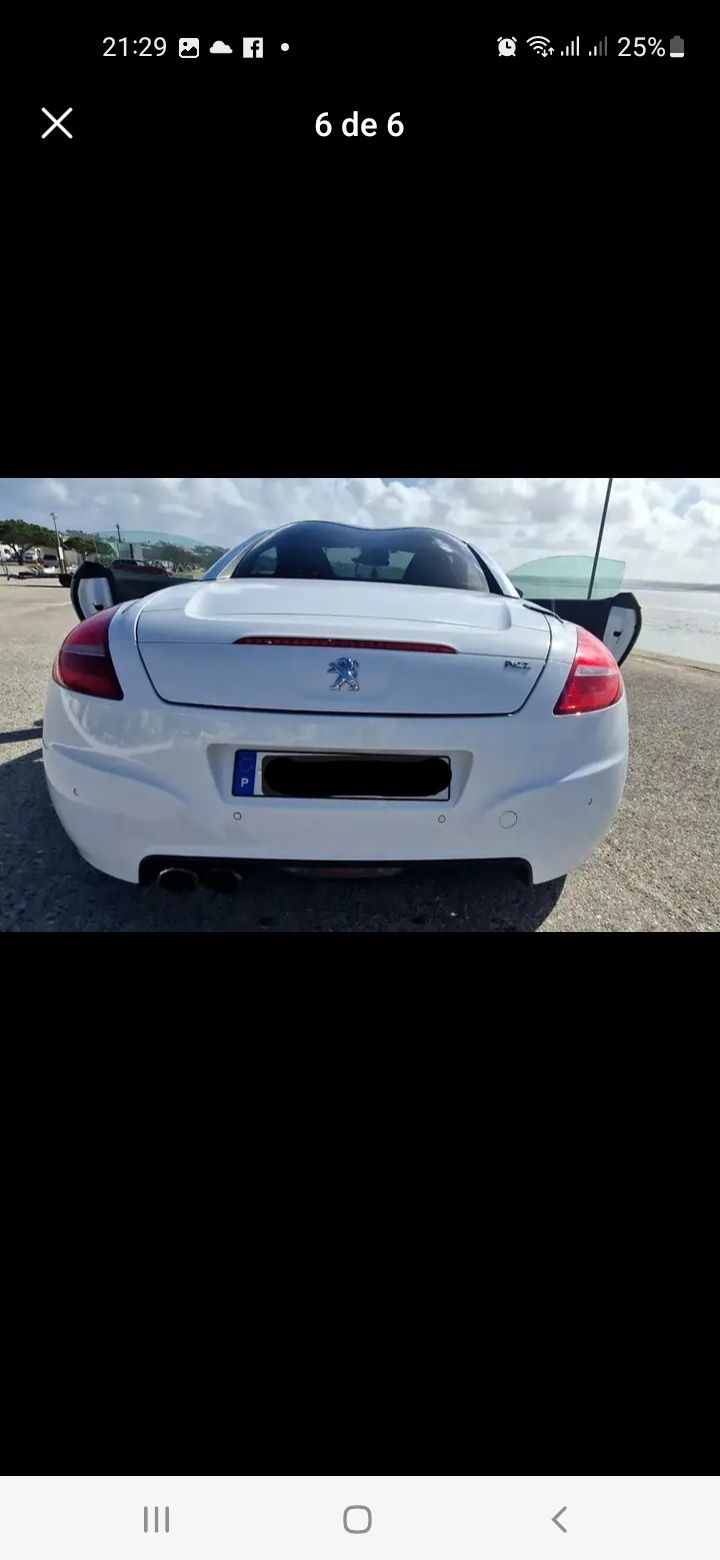 Vendo Peugeot RCZ 115cv como novo