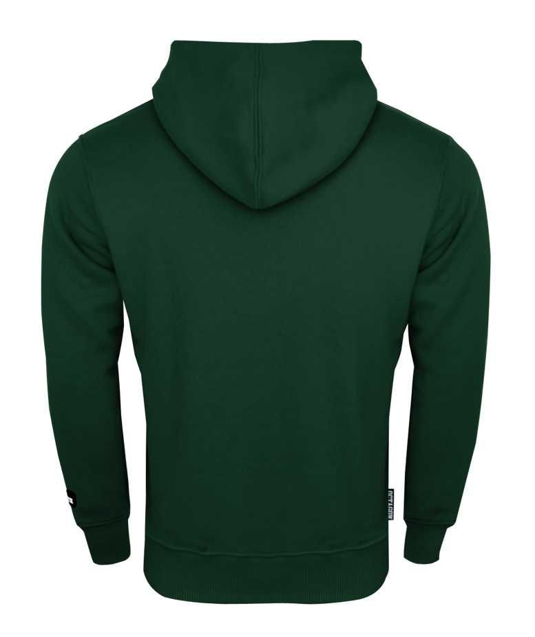 Bluza Octagon Retro bottle green z kapturem