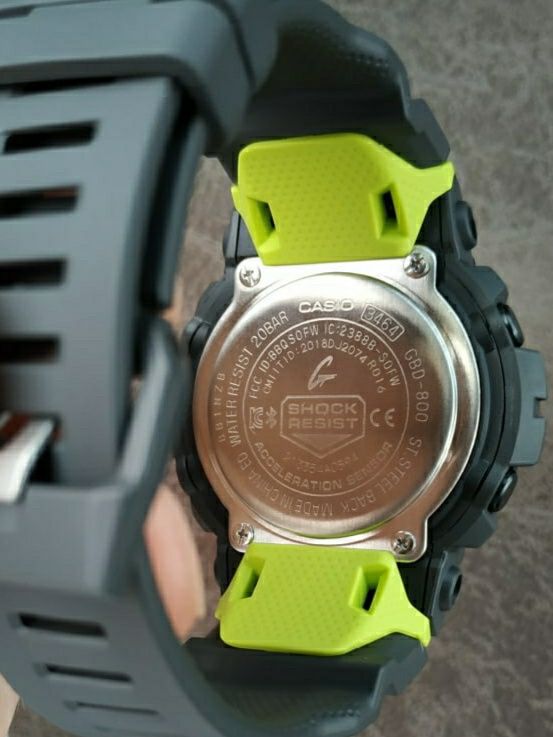 Годинник Casio G-Shock G-SQUAD GBD-800-8 Оригінал Гарантія Часы