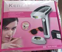 Епілятор портативний лазерний фотоепілятор Kemei KM-6812 для обличчя й