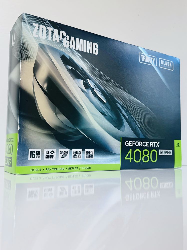 Ігрова Відеокарта ZOTAC GAMING GeForce RTX 4080 SUPER Trinity 16 ГБ