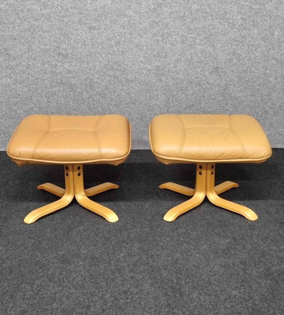 Podnóżek 2 sztuki Dania lata 80 Styl Mid Century