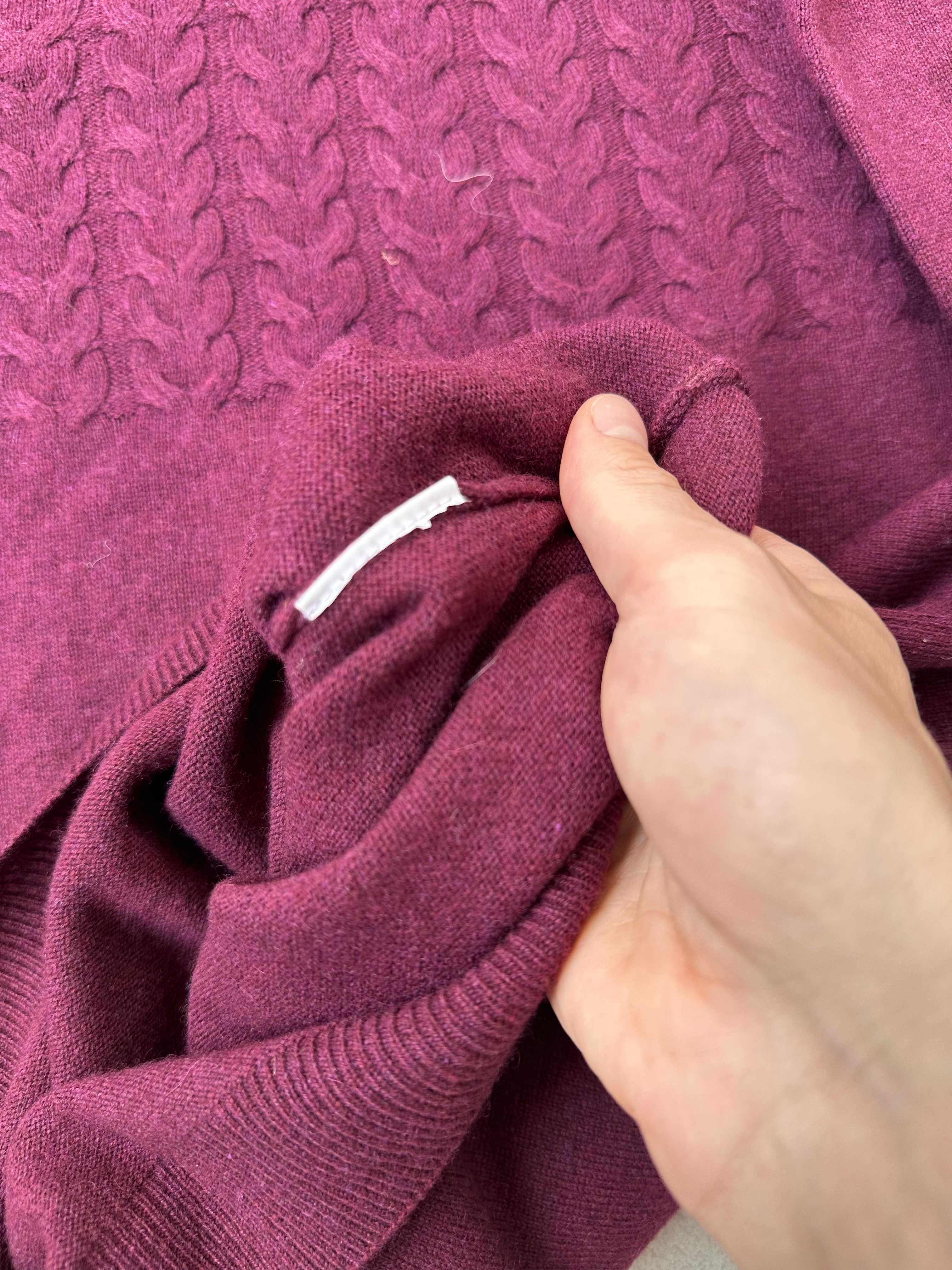 Sweter kaszmirowy Hugo Boss męski elegancki r. XL