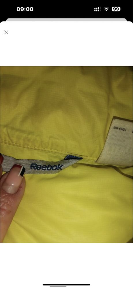 Пуховик оригинальный Reebok