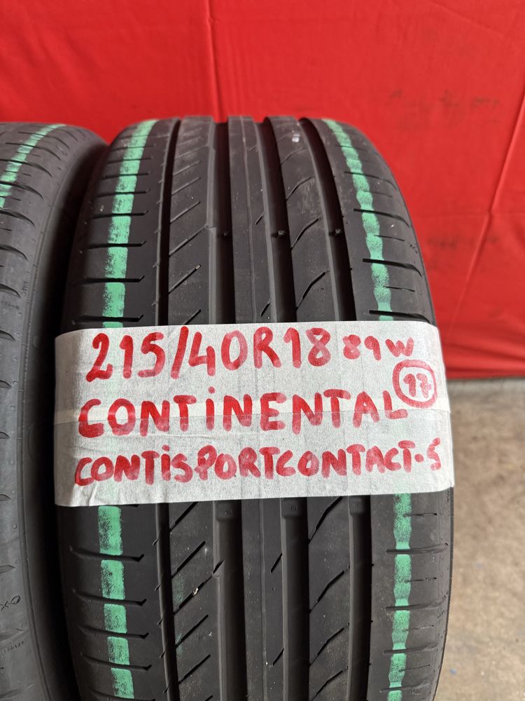 Pneus 215/40/18 Continental impecaveis