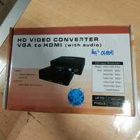 VGA+R/L Audio to HDMI Conversor