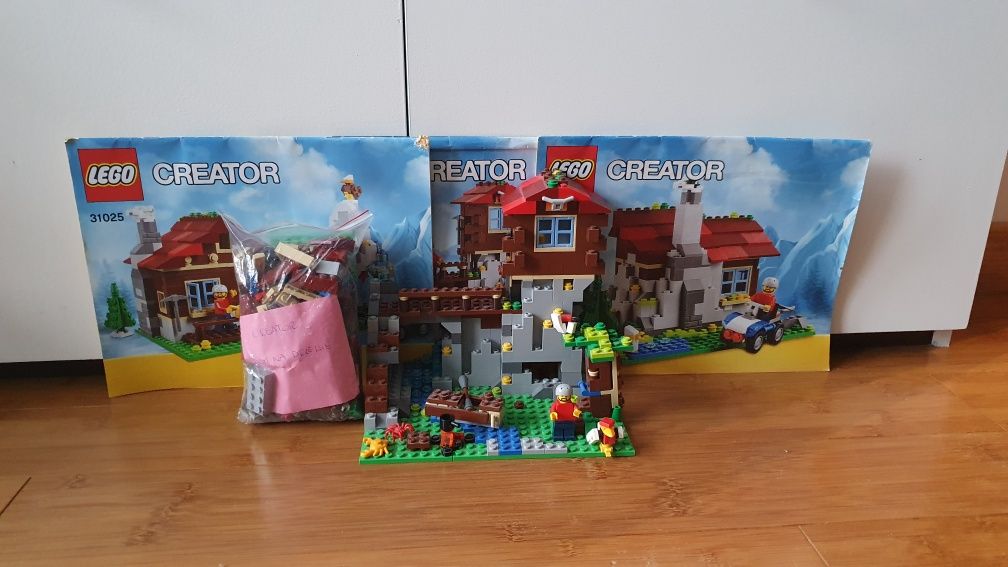 LEGO Creator 31025 Chatka w górach domek KOMPLET + PUDEŁKO