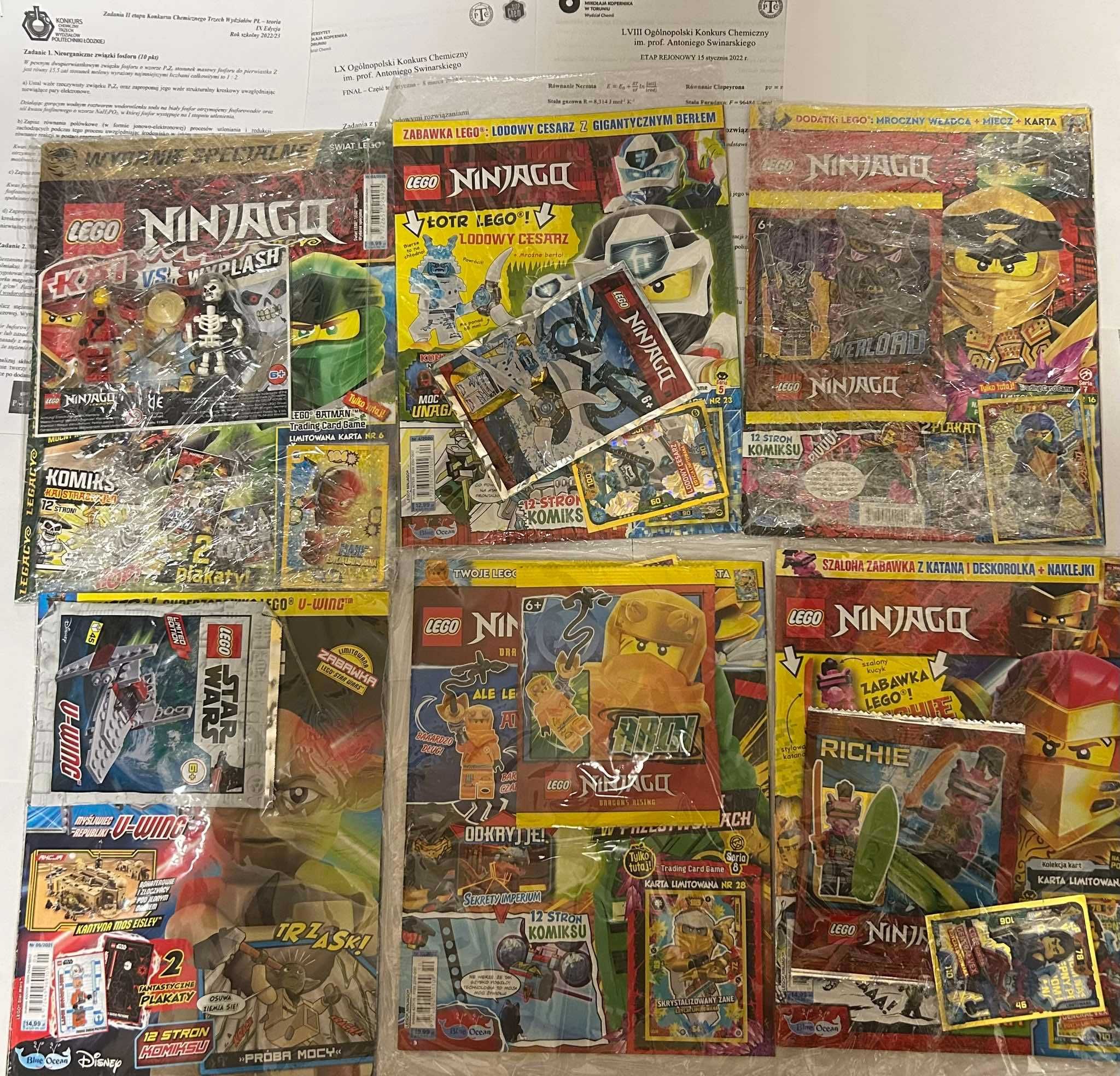 LEGO magazyny, ninjago, technic, marvel, star wars, bardzo dużo