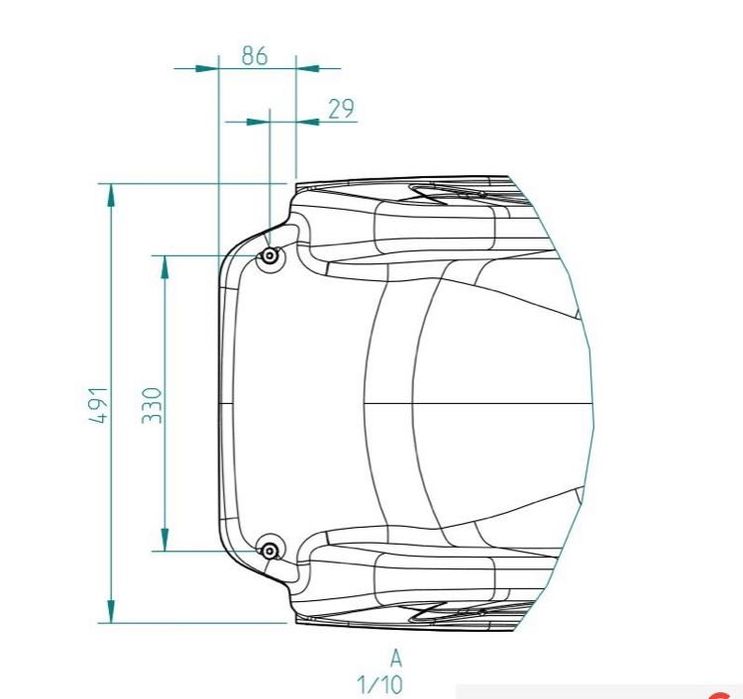 Escorrega XL, 150cm de altura