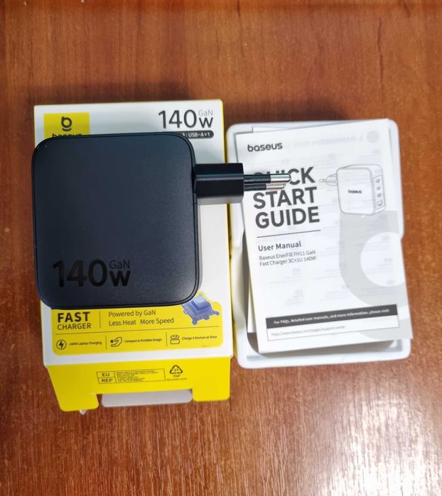 Зарядний пристрій Baseus EnerFill FH11 GaN 140W