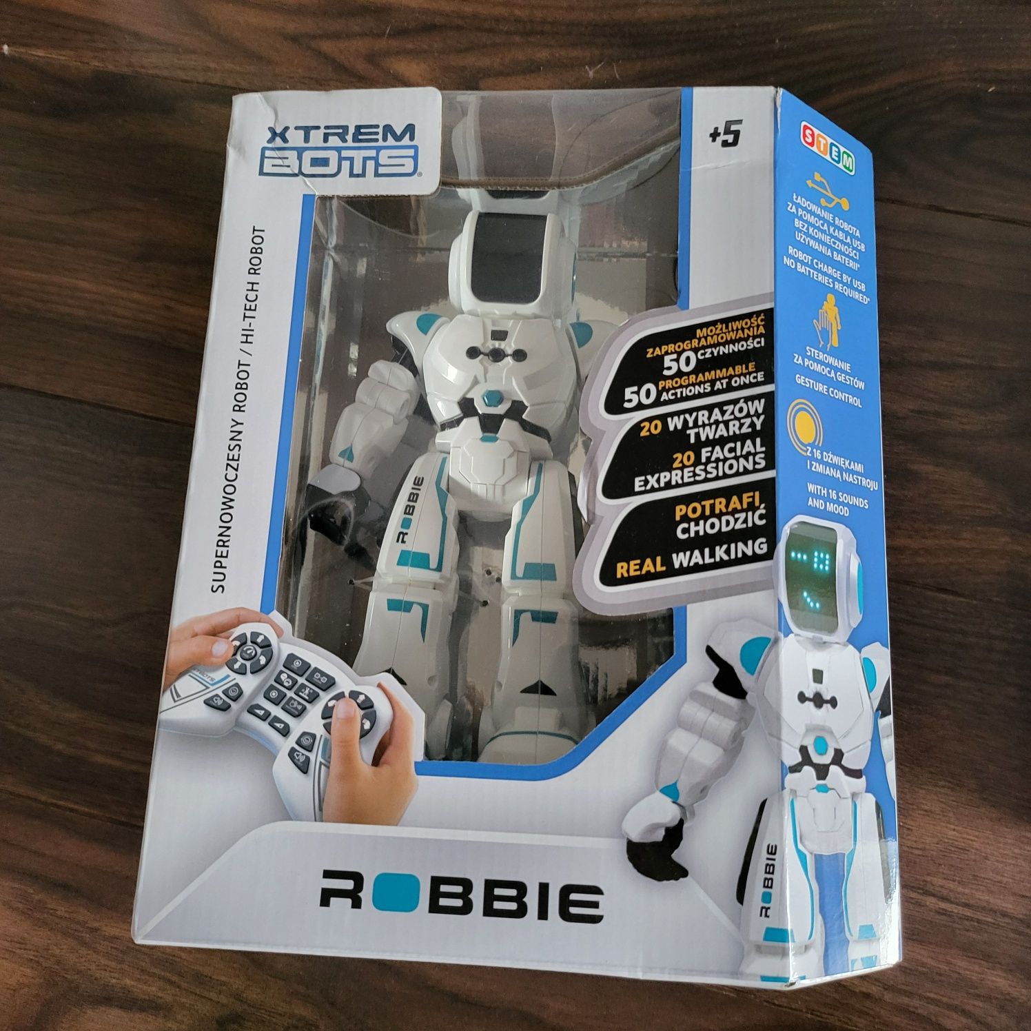 Robot programowalny xtrem bot Robbi

Idealna zabawk