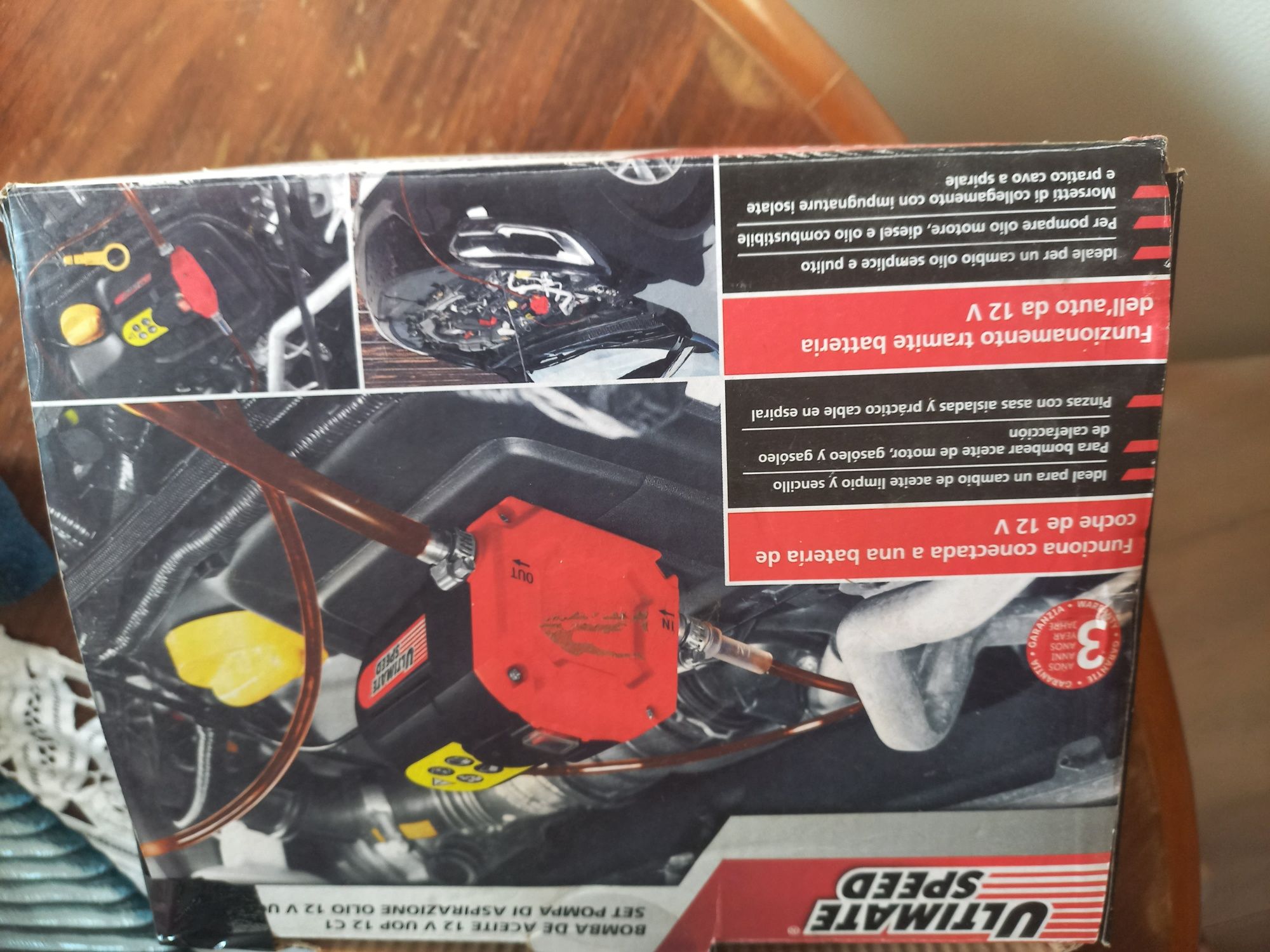 Bomba eléctrica 12v