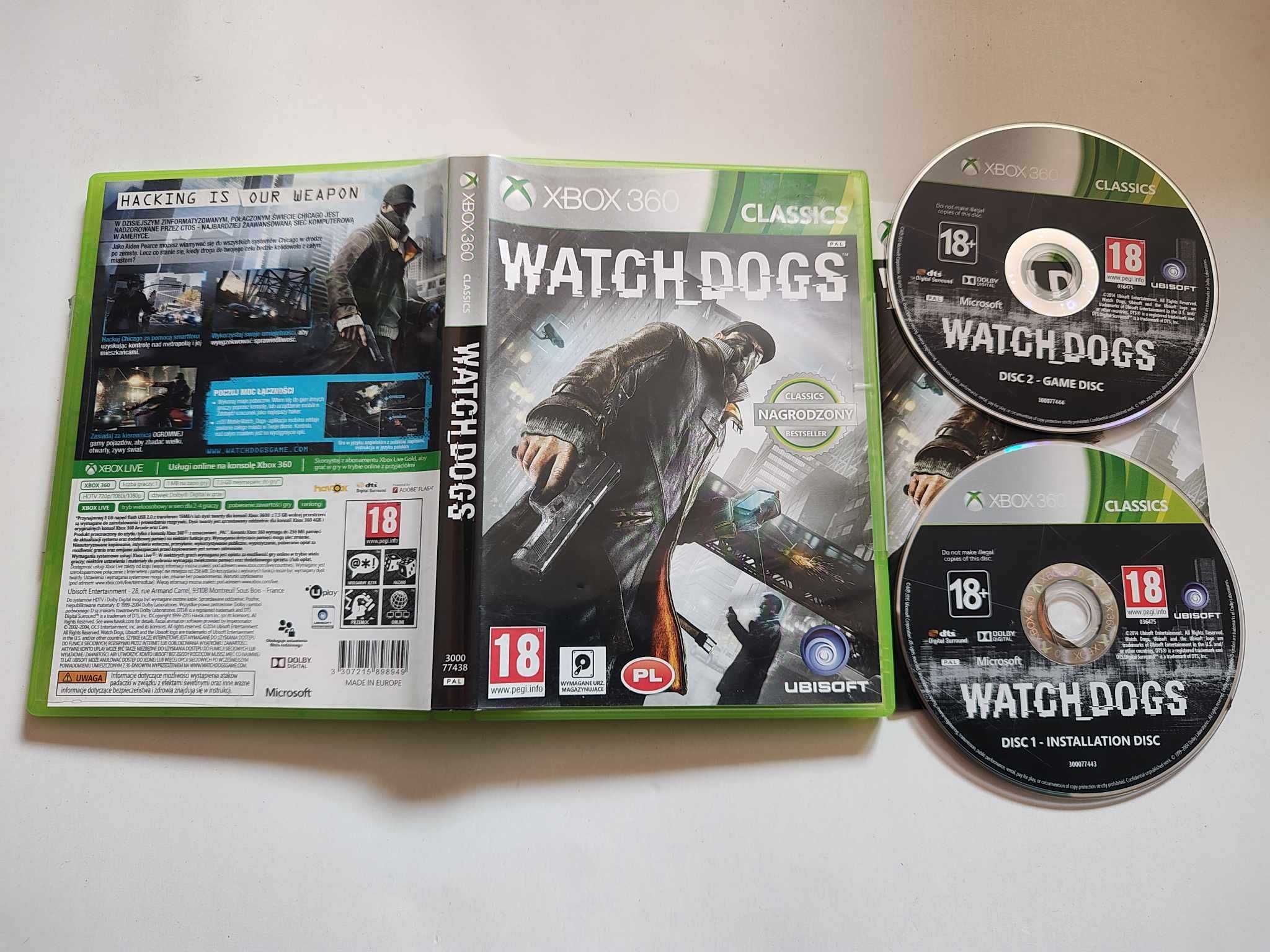 Gra Xbox 360 Watch Dogs