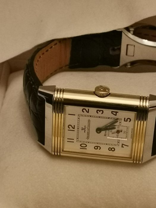 Relogio Jager Coultre reverso grande