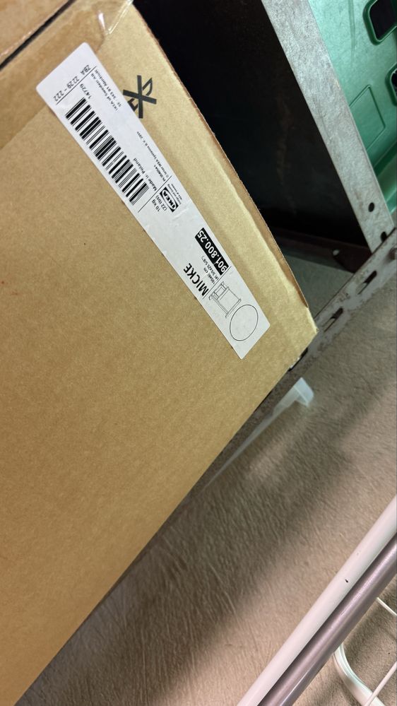Ikea nicke nadstawka na biurko