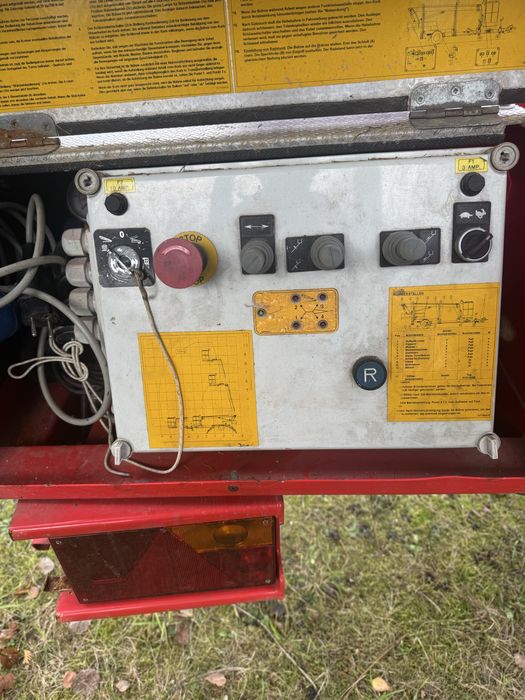 Podnośnik Koszowy na przyczepce OMME