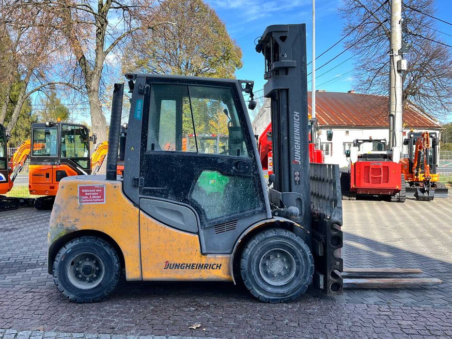 Wózek widłowy Jungheinrich DFG550s 5t diesel, 4,5 m 5783h | 2019
