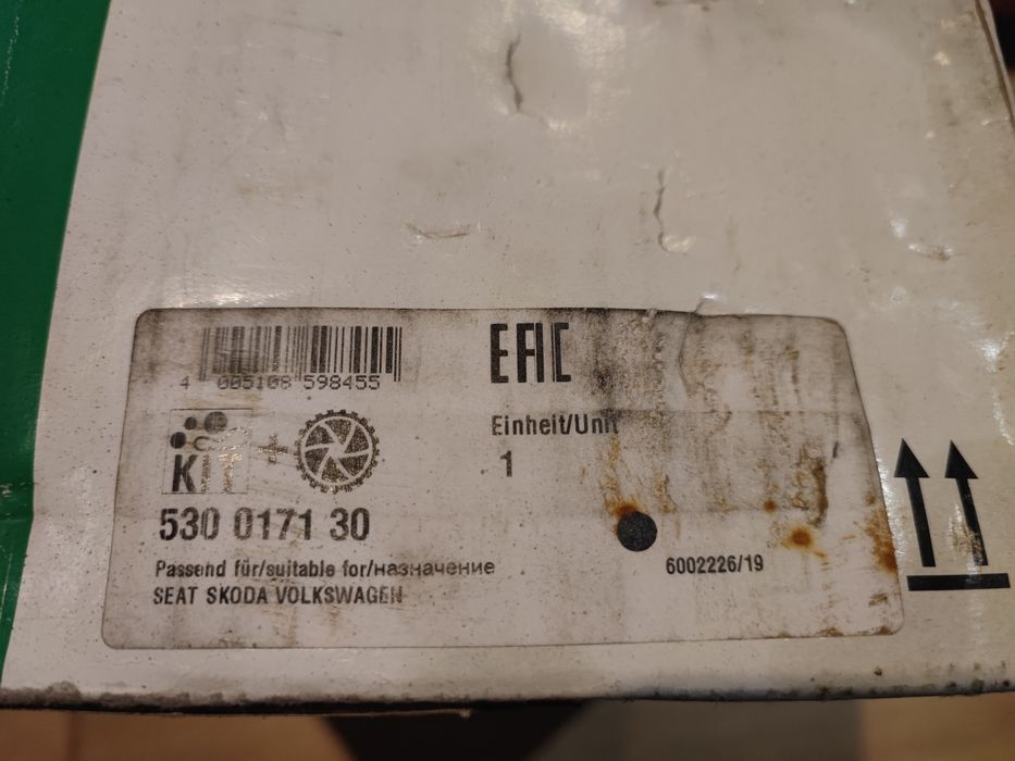 Sprzedam kompletny rozrząd do VW Golf IV 2.0 115 km