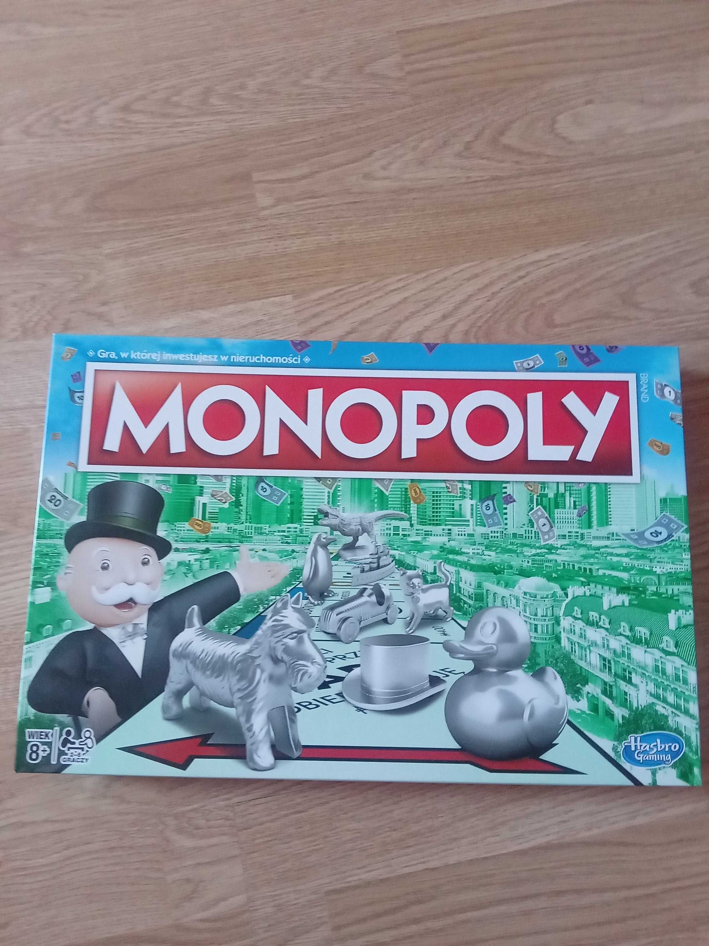 Gra Monopol nowa bez folii zewnętrznej