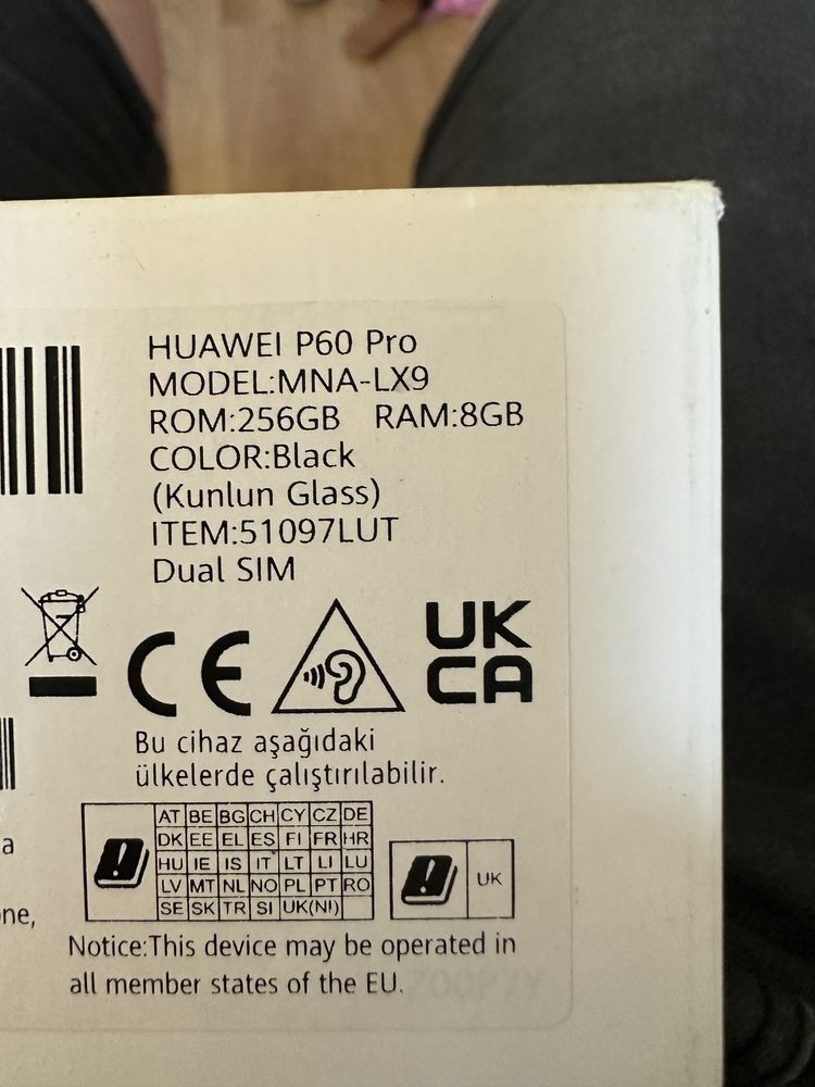 Huawei P60 Pro | 8/256GB Black | NOWY |