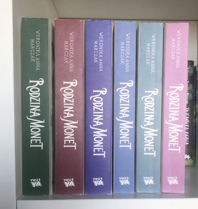 Książki Rodzina Monet - 6 części
