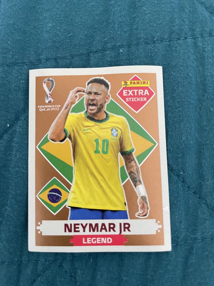 Panini Fifa World Cup - Neymar Jr - Bronze