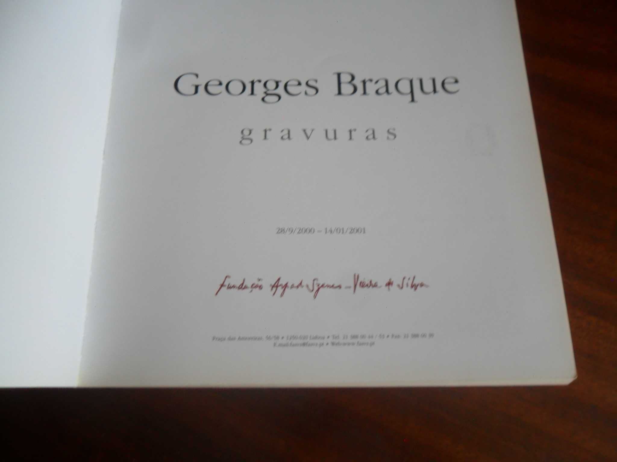 "Georges Braque - Gravuras" Coord. Ivonne Felman Cunha Rêgo - Ed 2000