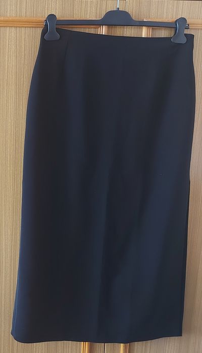 Czarna, maxi spódnica