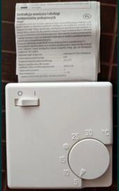 Regulator pokojowy, termostat Eberle Retro-E 3563, 4szt., Nowe!