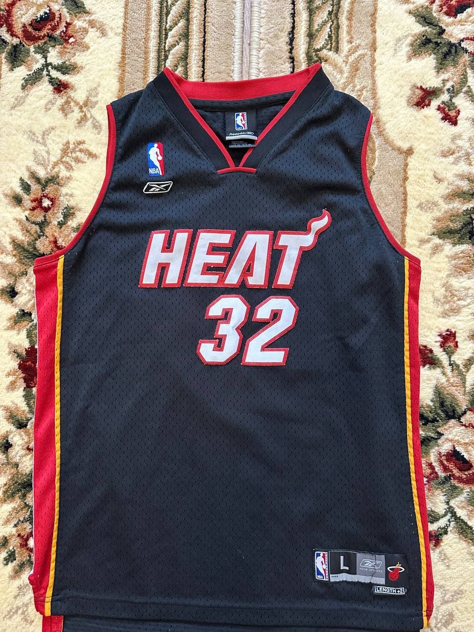 Майка Баскетбол Maillot vintage Reebok NBA Miami Heat O'Neal 32
