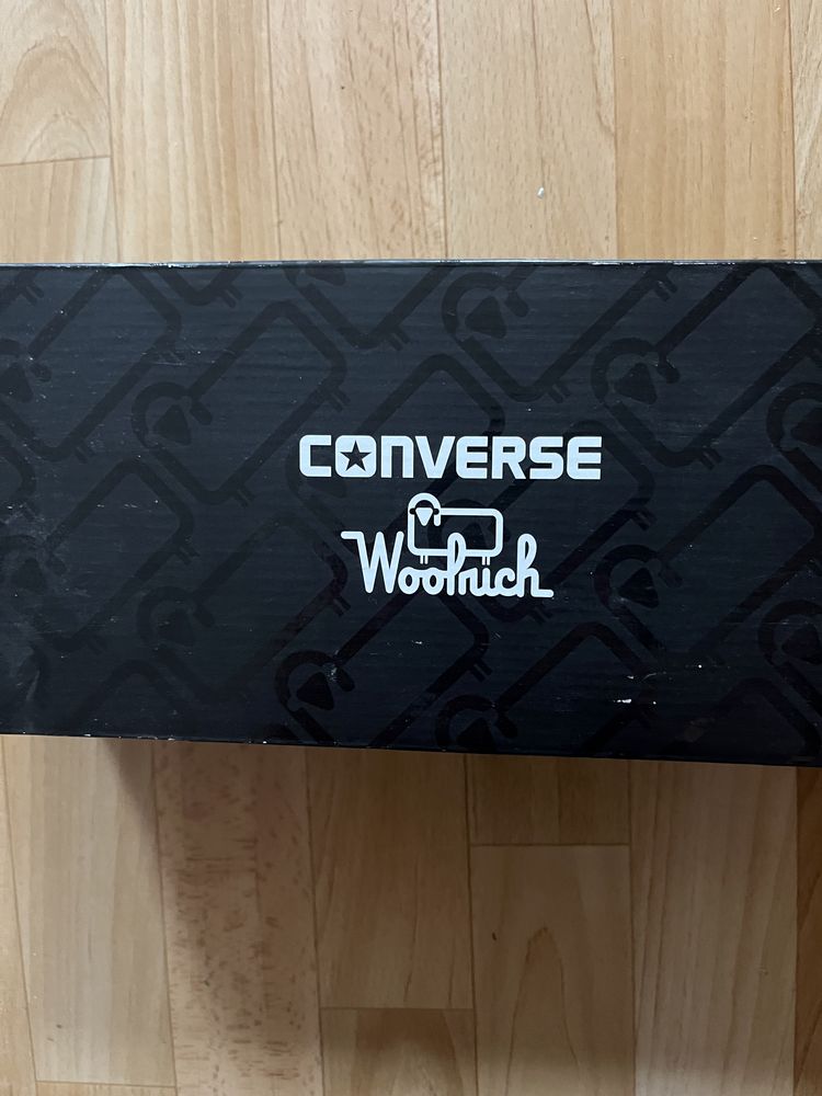 Converse ( wełniane conversy ) rozmiar 42,5 woolrich limitowane edycja
