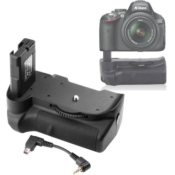 L518 Grip Pro Vertical Nikon D5100 D5200 D5300 Novo!