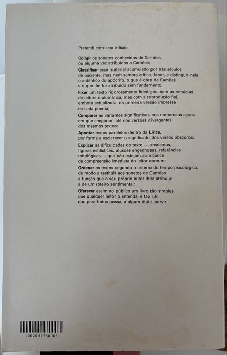 Livro “Luís de Camões - Lírica completa - II”