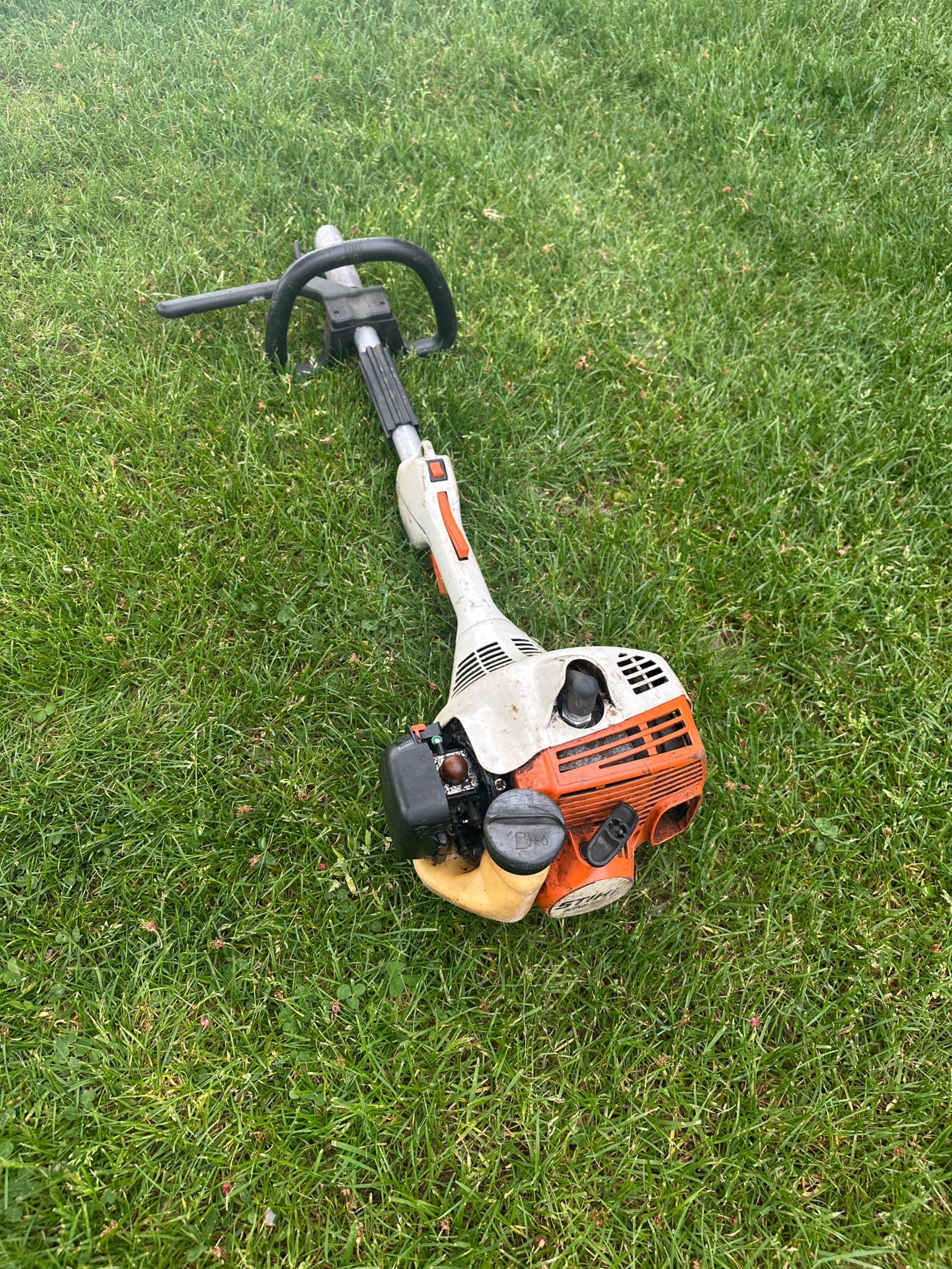 Kosa spalinowa stihl urządzenie wielofunkcyjne nożyce piła silnik km55