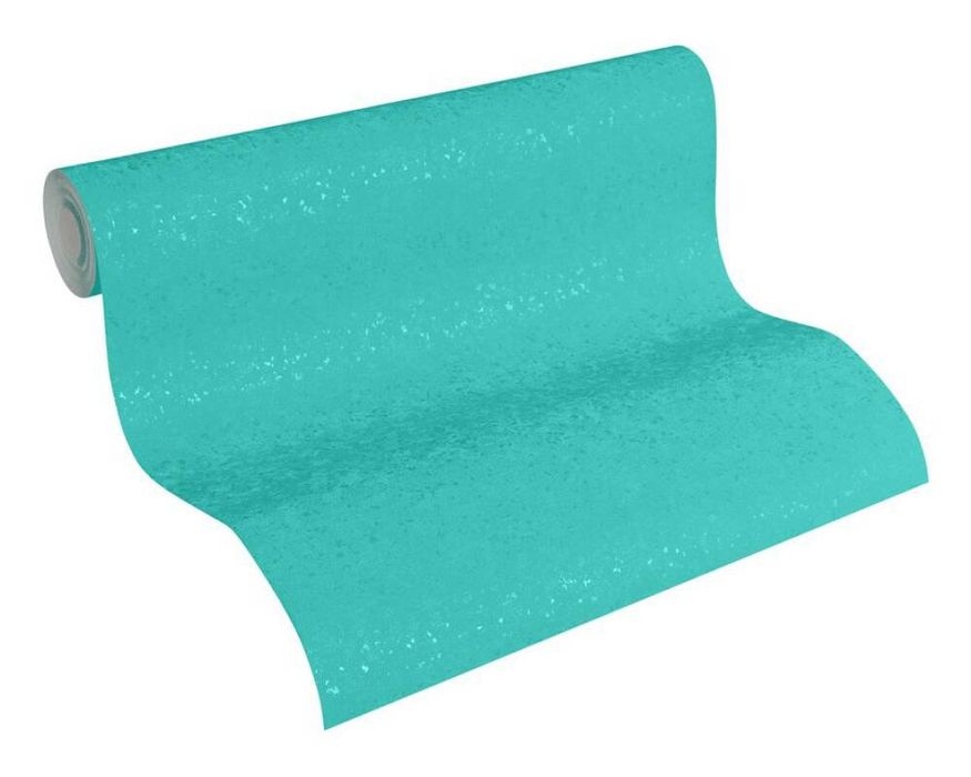 Tapeta winylowa na ścianę piękny odcień koloru turkusowego