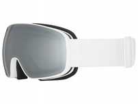 Gogle narciarskie CRIVIT i snowbordowe dla dzieci białe UV 400 kat.3