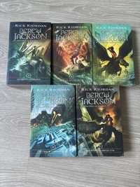 Książki „Percy Jackson” 5 tomów