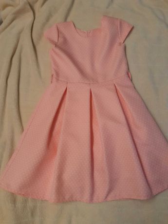 Różowa sukienka CUDO  152-158