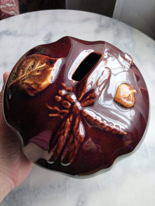 Копилка майолика гриб времён СССР