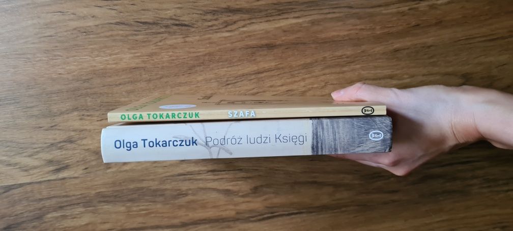 Podróż ludzi Księgi + Szafa Olga Tokarczuk