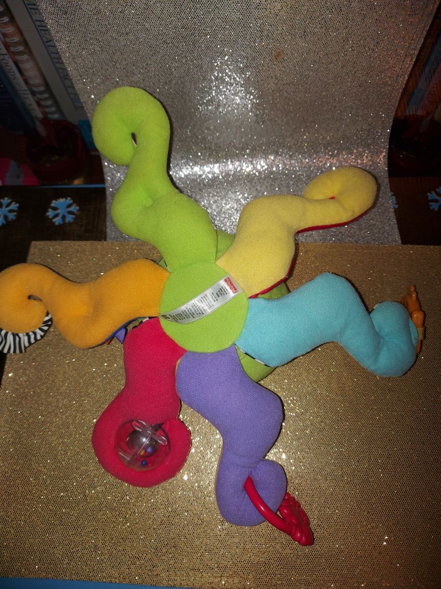 FISHER PRICE Duża sensoryczna ośmiornica światło dźwięk 9M+