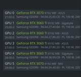 Koparka kryptowalut 6x rtx 3070 bez lhr gwarancja