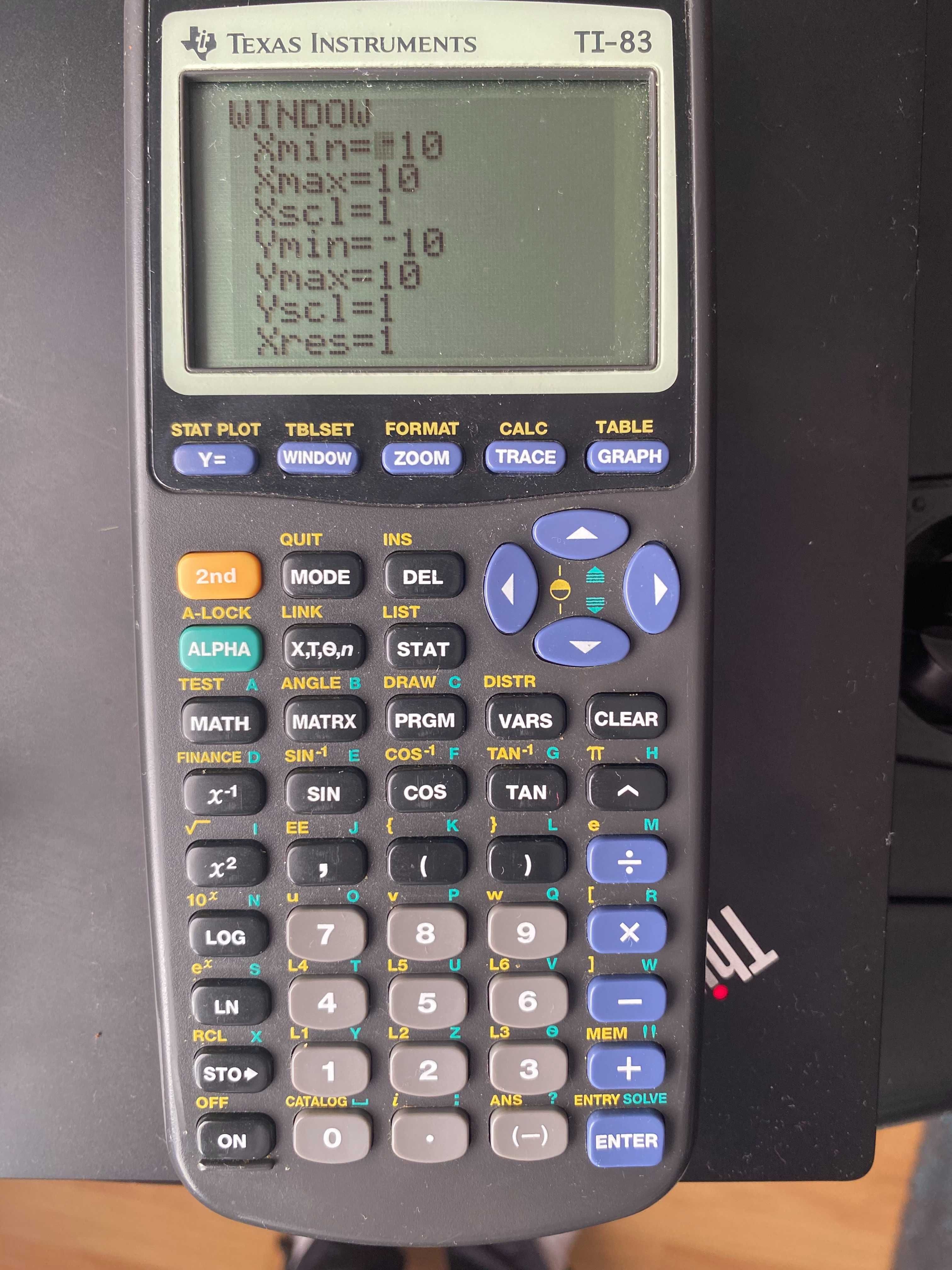 Calculadora gráfica Cientifica + cabo de dados