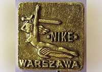 NIKE Warszawa - metalowy znaczek (przypinka) - PRL