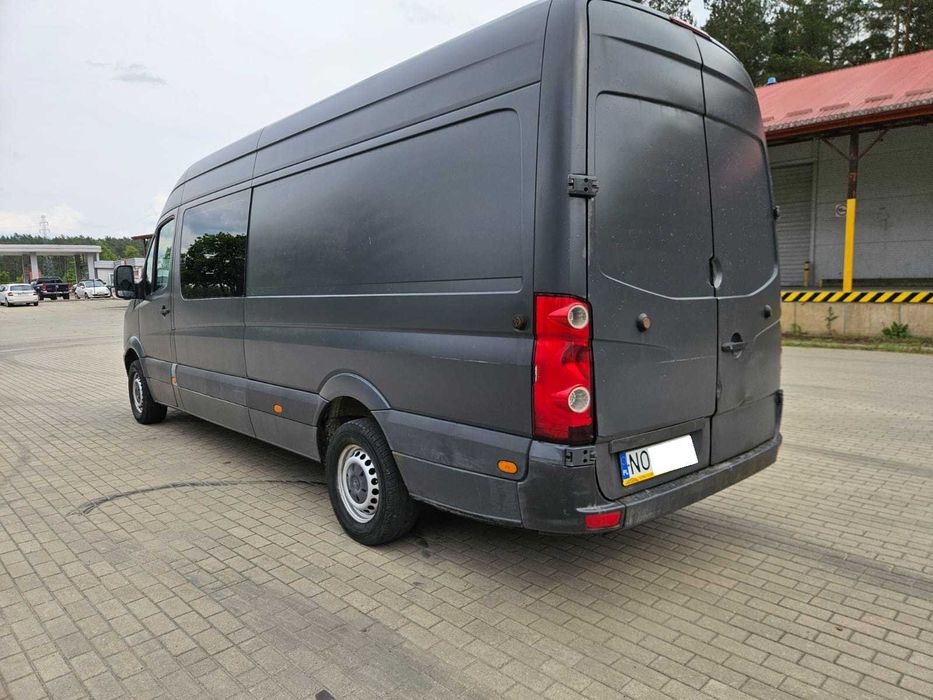 Volkswagen Crafter 2007r Brygadówka 7-mio Osobowy 2.5 TDI