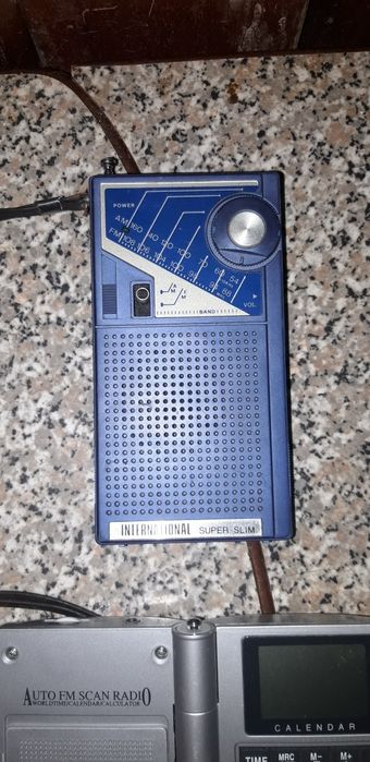 Conjunto de 6 Rádios de Bolso/Outros Antigos